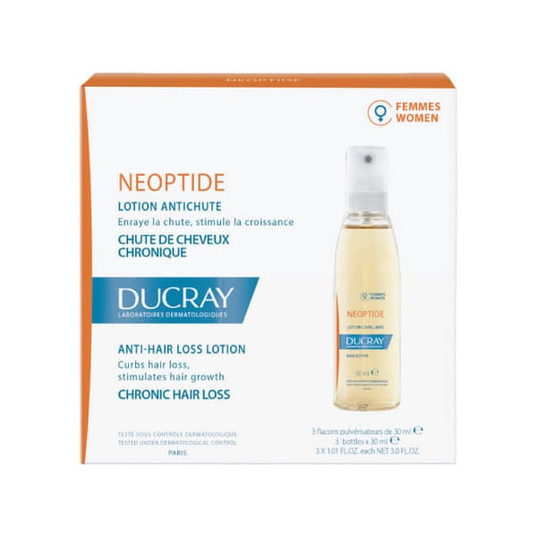 *Лосьйон Дюкрей Неоптид проти випадіння волосся 3*30мл
