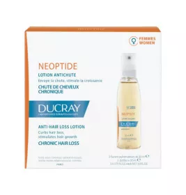 *Лосьйон Дюкрей Неоптид проти випадіння волосся 3*30мл
