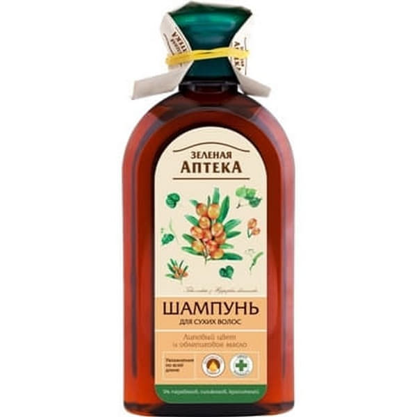 *Зелена Аптека шампунь Липовий цвіт д/сухого волосся 350мл