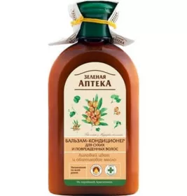 *Зелена Аптека бальзам-кондиціонер Липовий цвіт обліпихова олія 300мл