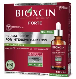 Сироватка для волосся Біоксин Форте проти випадіння волосся 50мл*3
