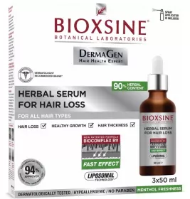 Сироватка Біоксин Дерма Джен проти випадіння волосся 50мл*3