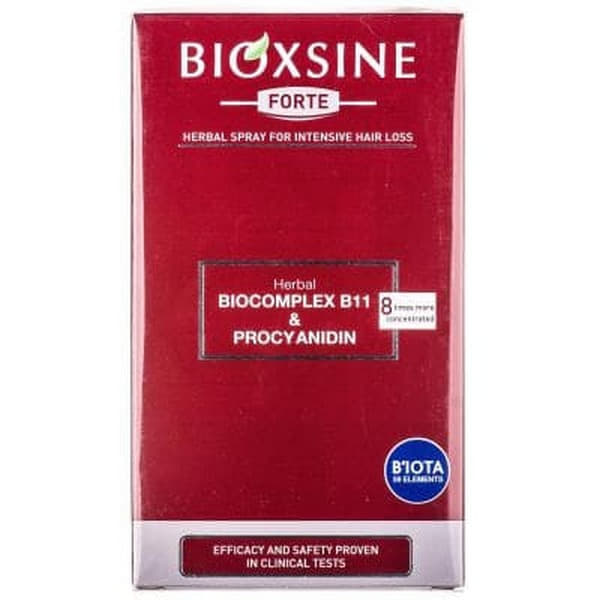*Спрей Біоксин Форте проти інтенсивого випадіння волосся 60мл