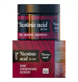 *Термо-маска для волосся нікотинова к-та 250мл Голден-фарм