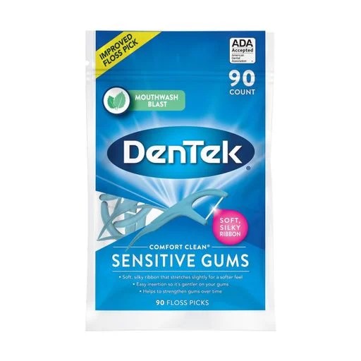 *Флосc-зубочистка DenTek Комфортное очищение 90шт *Флосc-зубочистка DenTek Комфортное очищение 90шт