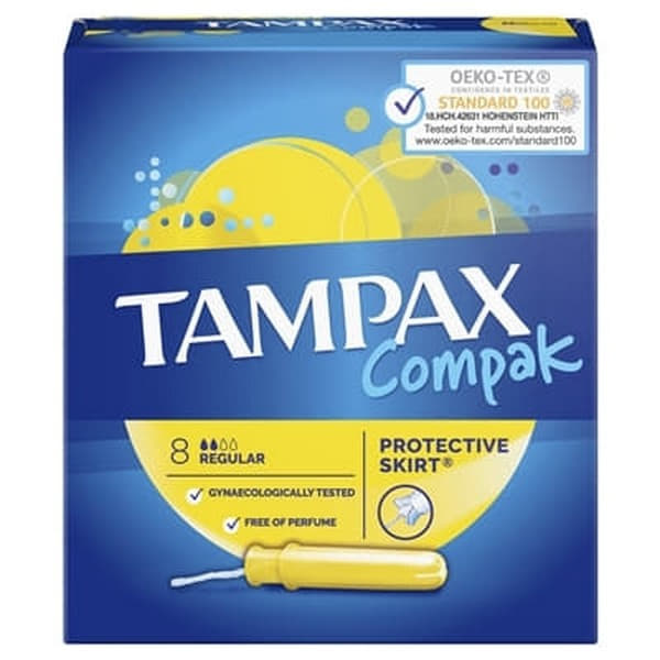 *Тампони Тампакс Compak Regular №8