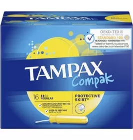 *Тампони Тампакс COMPAK Fresh Regular №16