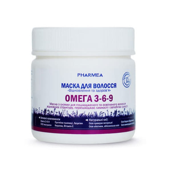 *PHARMEA Omega 3-6-9 Маска д/вол.
