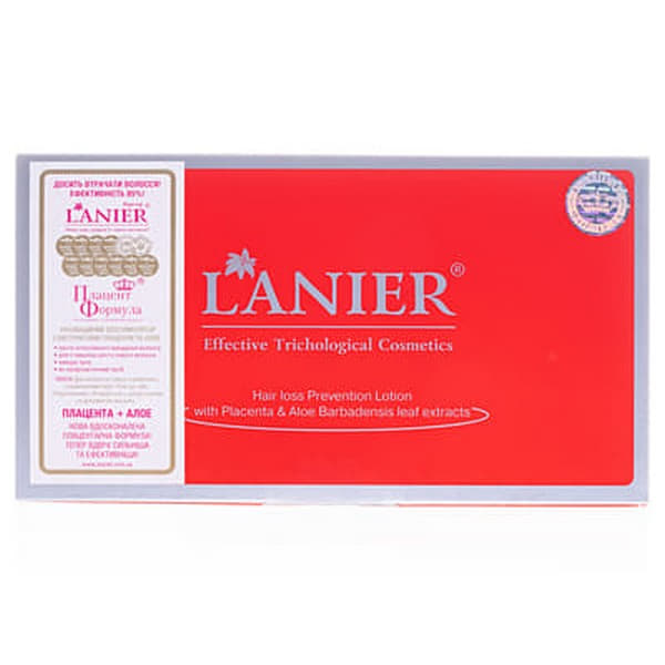 *Лосьйон Placen formula LANIER проти випадіння волосся з алое амп.10мл №12