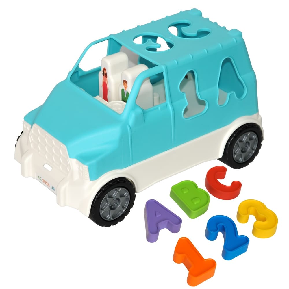 Автомобиль Тигрес Smart Wheels сортер 6 элементов Автомобиль Тигрес Smart Wheels сортер 6 элементов