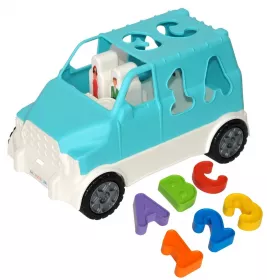 Автомобіль Тигрес Smart Wheels сортер 6 елементів