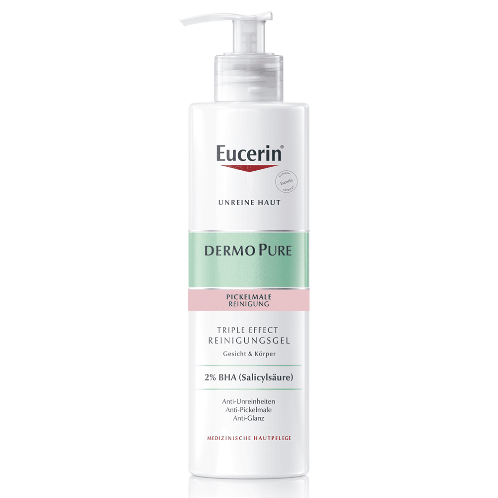Гель Eucerin 63830 ДермоПьюр очищ. тройного действия для проблемной кожи 400мл Гель Eucerin 63830 ДермоПьюр очищ. тройного действия для проблемной кожи 400мл