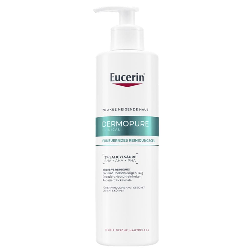 Гель Eucerin 63830 ДермоП'юр Клінікал очищувальний для корекції проблемної шкіри 400мл