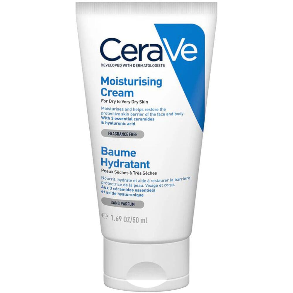 Крем CeraVe Увлажняющий д/сухой и очень сухой кожи лица и тела 50мл Крем CeraVe Увлажняющий д/сухой и очень сухой кожи лица и тела 50мл