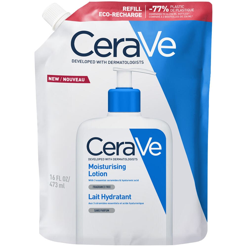 Молочко CeraVe Увлажняющее д/сухой кожи лица и тела 473мл сменный блок Молочко CeraVe Увлажняющее д/сухой кожи лица и тела 473мл сменный блок