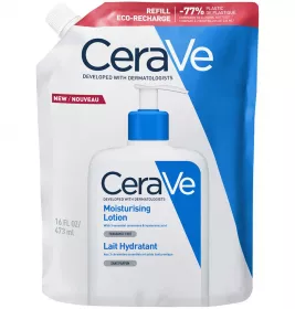 Молочко CeraVe Увлажняющее д/сухой кожи лица и тела 473мл сменный блок