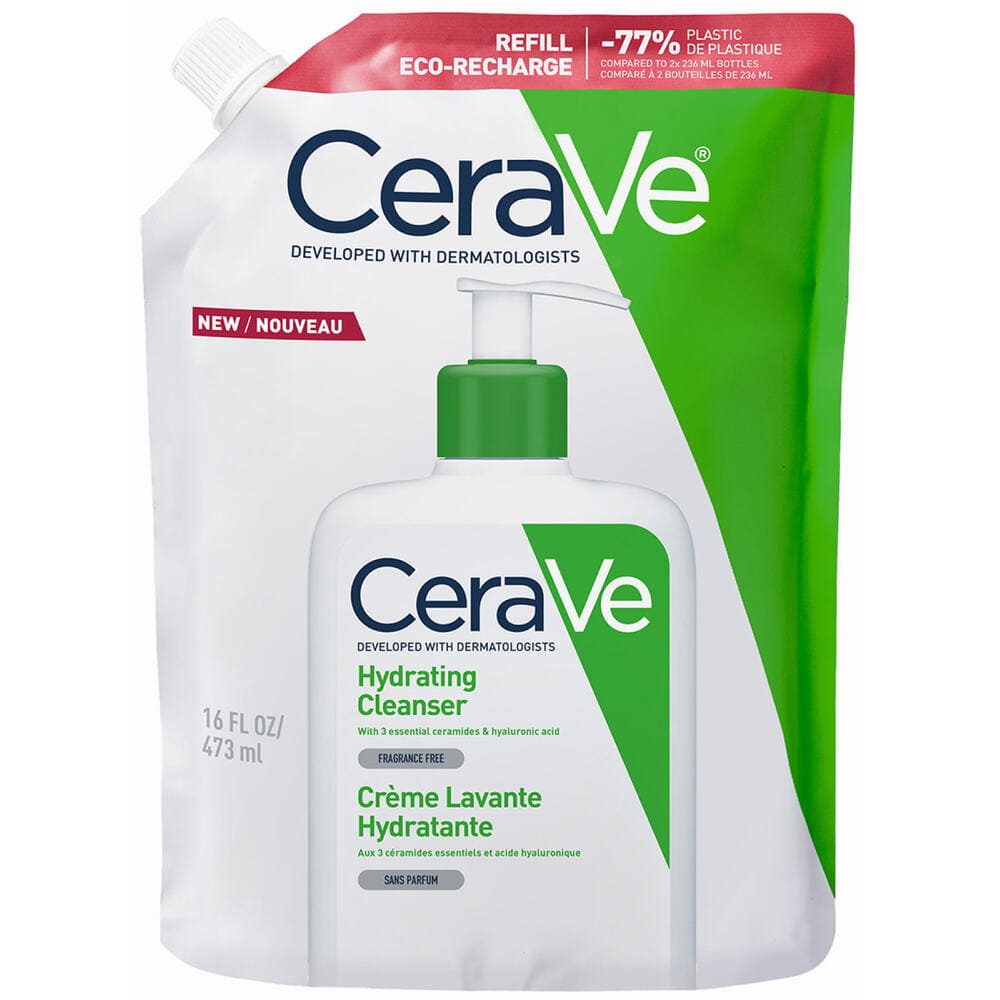 Эмульсия CeraVe Очищающая увлажн. д/нормальной и сухой кожи лица и тела 473мл сменный блок Эмульсия CeraVe Очищающая увлажн. д/нормальной и сухой кожи лица и тела 473мл сменный блок