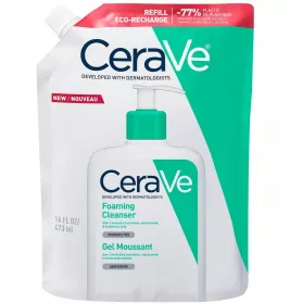 Гель CeraVe Интенсивно очищающий д/нормальной и жирной кожи лица и тела 473мл сменный блок