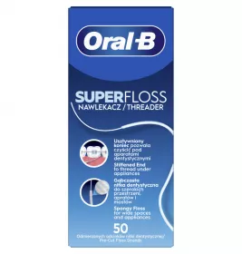 Зубна нитка Oral-B Super Floss 50шт
