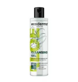 Гель Ecoderma очищающий с алоэ вера и гиалурон. кислотой 200мл