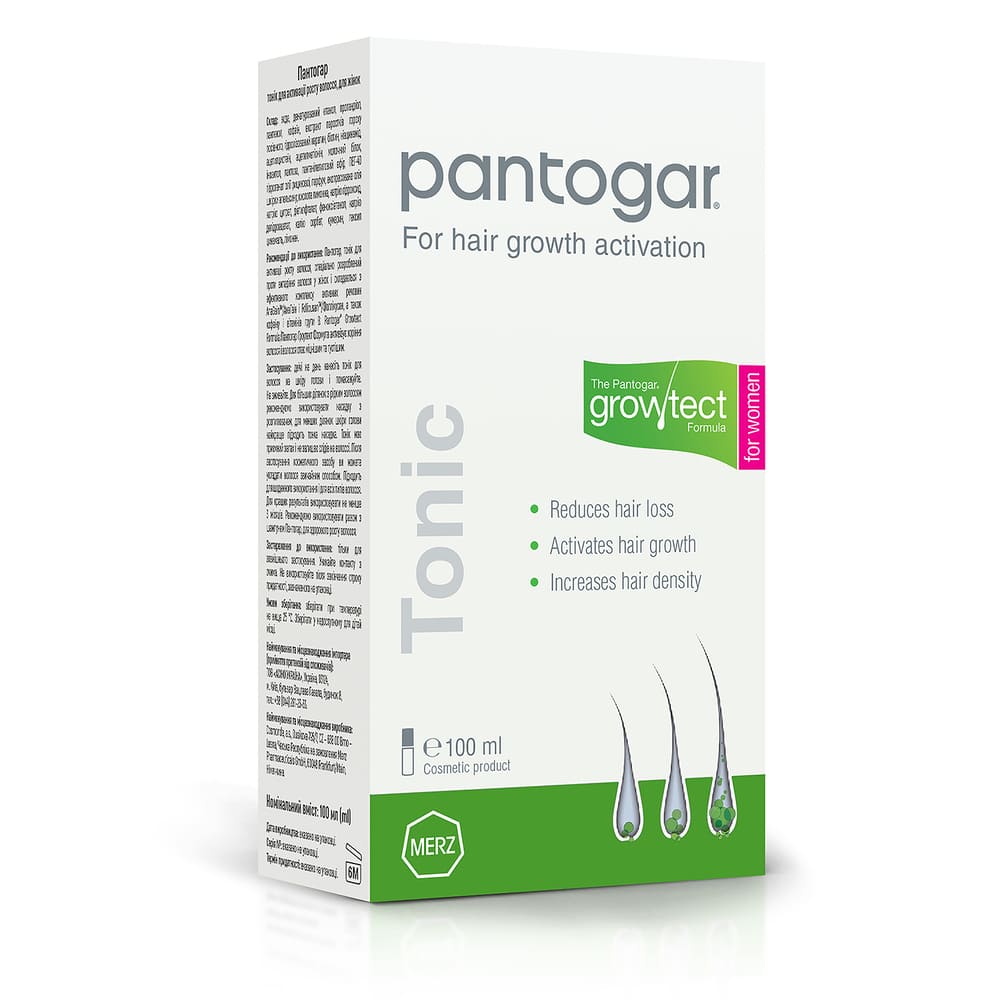 Тонік Пантогар для активації росту волосся для жінок 100мл