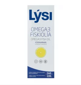Омега-3 LYSI со вкусом лимона стекл. флак. 240мл