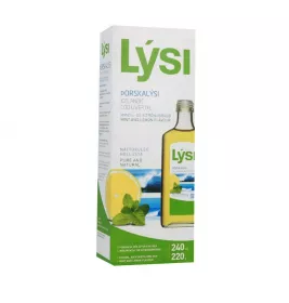 Омега-3 LYSI зі смаком лимона та м'яти скл. флак. 240мл