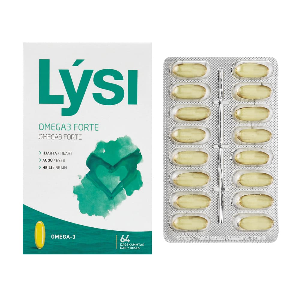 Омега-3 LYSI Forte капс. 1000мг №64