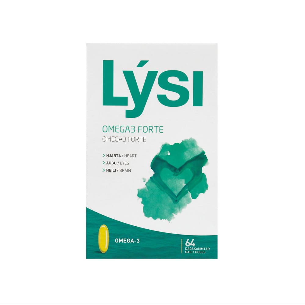 Омега-3 LYSI Forte капс. 1000мг №64