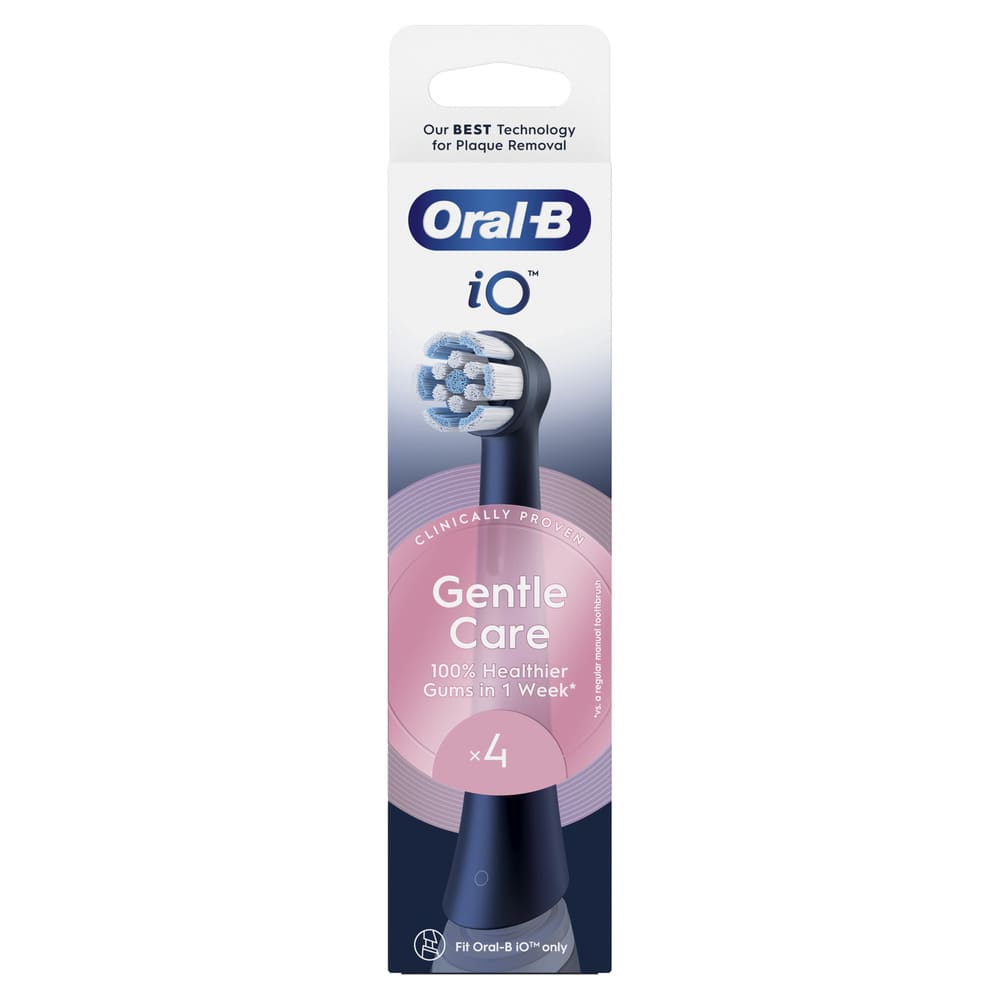 Насадка ORAL-B iO Gentle Care Нежный уход для электр. зубной щетки №4 Насадка ORAL-B iO Gentle Care Нежный уход для электр. зубной щетки №4