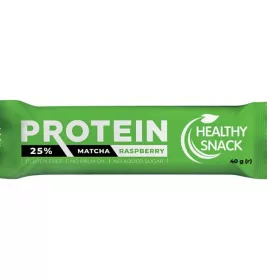 Батончик протеиновый 25% Healthy Snack малина и чай матча глаз. 41г