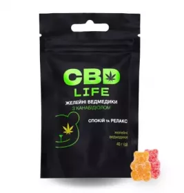 Канабідіол CBD life Желейні ведмедики 40г
