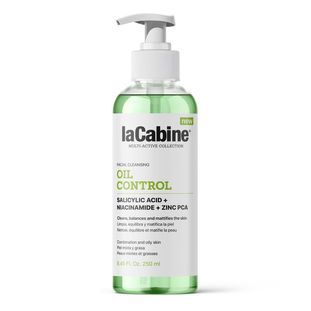 *Гель LaCabine Oil Control очищ. д/комб. та масн.шкіри обличчя із саліц. кисл., ніацинамідом та цинком 250мл