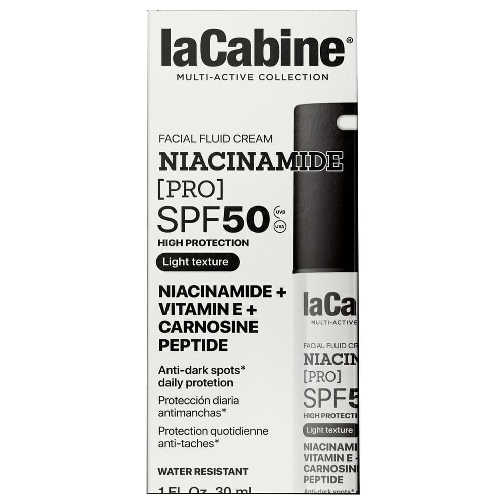 *Крем-флюїд LaCabine Niacinamide PRO сонцезахисний з ніацинамідом SPF50 30мл