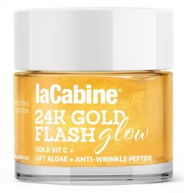 Крем-гель LaCabine 24K Gold Flash с микрочастицами золота для мгновенного сияния кожи 50мл