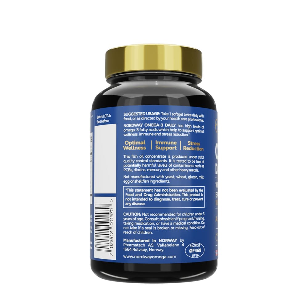 NORDWAY Daily OMEGA-3 1000мг капс. №30