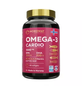 NORDWAY Cardio OMEGA-3 1000мг капс. №90