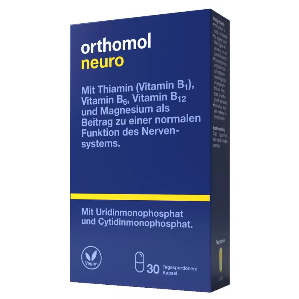 Orthomol Neuro /капсули/ (для нормального функціонування нервової системи) 30 днів №30