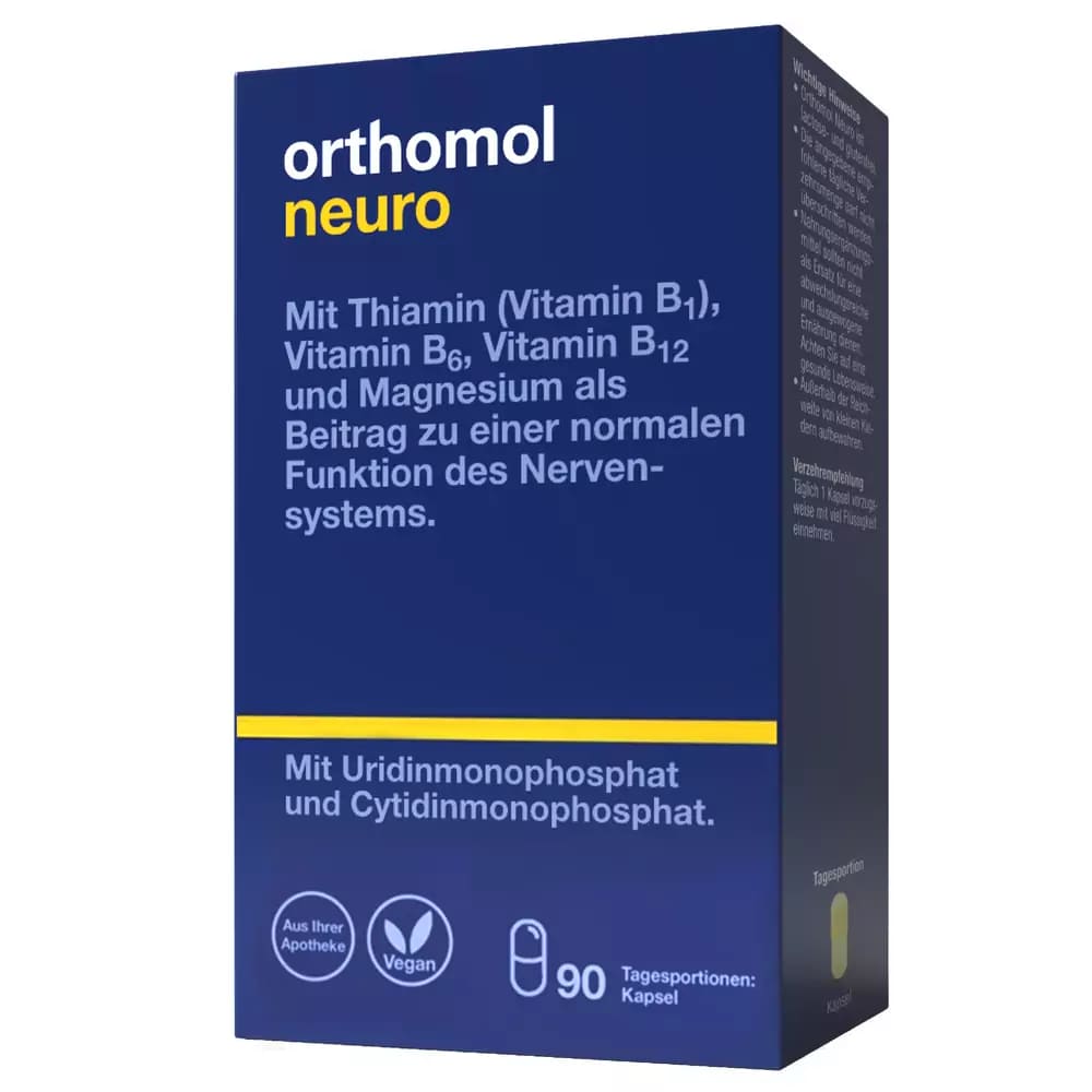 Витамины Ортомол Neuro капс. 90дней (для нормального функционирования нервной системы)