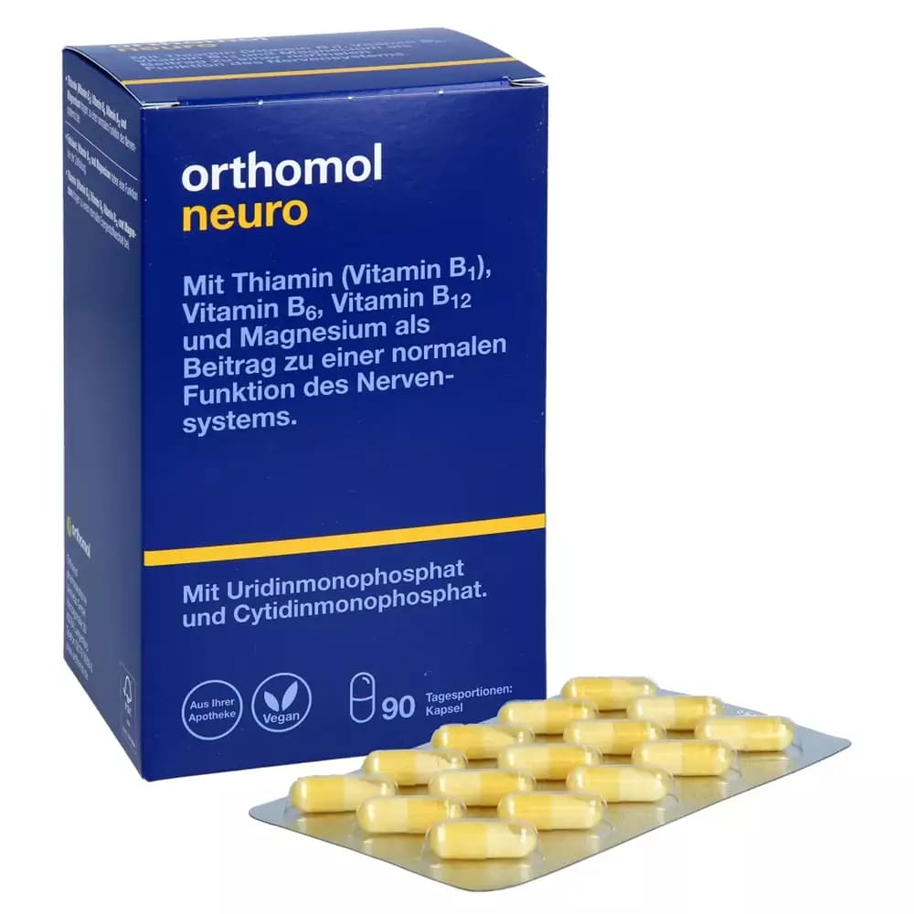 Orthomol Neuro /капсули/ (для нормального функціонування нервової системи) 90 днів №90