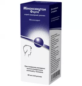 Миноксикутан Форте спрей н/к, р-р 50мг/мл фл. 60мл