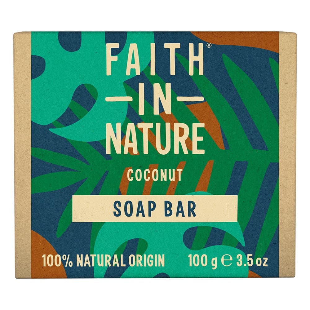 Мило Faith in Nature натуральне тверде з кокосом 100г