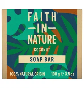 Мило Faith in Nature натуральне тверде з кокосом 100г