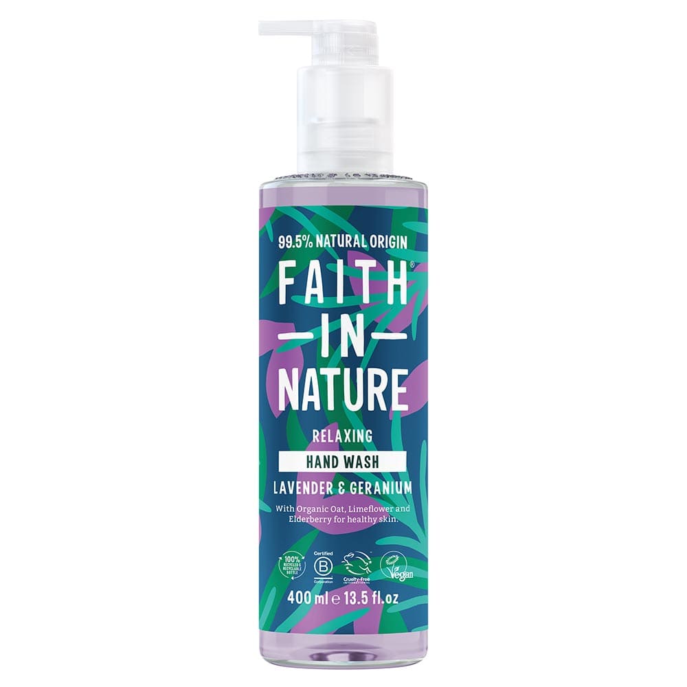 Мило Faith in Nature натуральне рідке для рук з лавандою та геранню 400мл