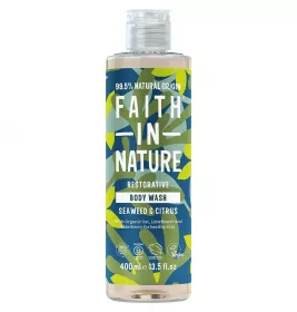 Гель для душа Faith in Nature натуральный с морскими водорослями и цитрусом 400мл