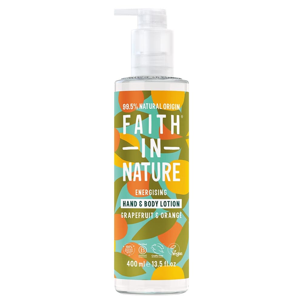 Лосьйон Faith in Nature натуральний для рук та тіла з грейпфрутом та апельсином 400мл