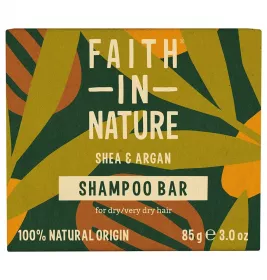 Шампунь Faith in Nature натуральний твердий з ши та арганою 85г