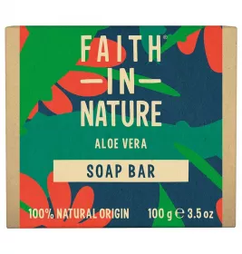 Мыло Faith in Nature натуральное твердое с алоэ вера 100г