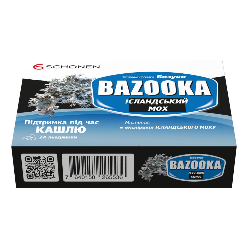 Базука Исландский мох леденцы №24