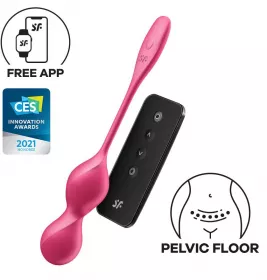 Вагінальні смарт-кульки з вібрацією SATISFYER LOVE BIRDS 2